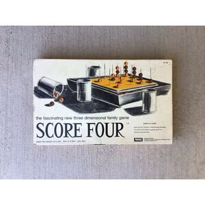 Score Four Three Dimensional Family Game 1971 No 8325